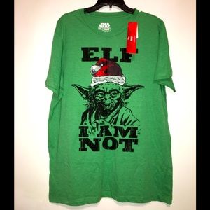 NEW Elf I Am Not Star Wars Christmas Shirt XL